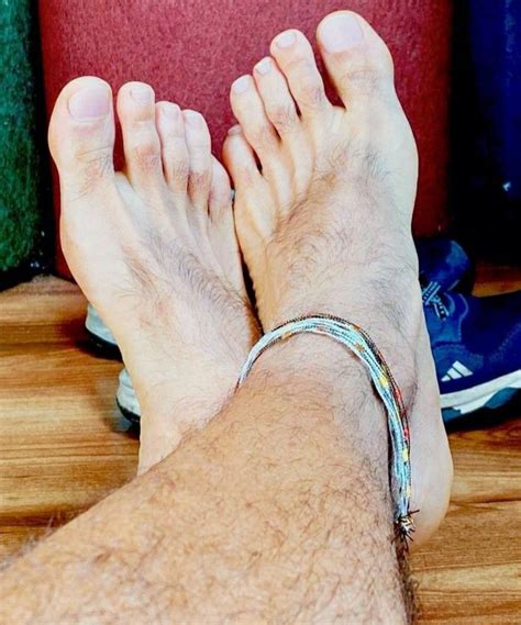 beautiful man feet